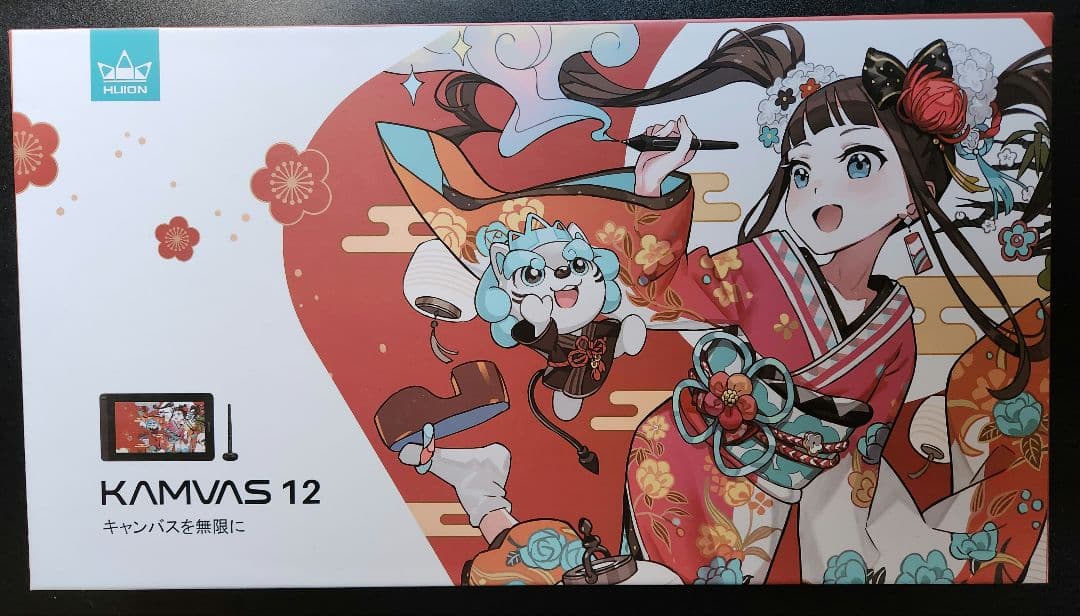 Huion kamvas 12 ペンタブレット　キャンバス　液タブ