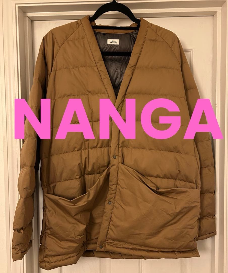 ム*ン様 NANGA ナンガ コヨーテ コットン ピーチ ダウン ハンテン コヨ