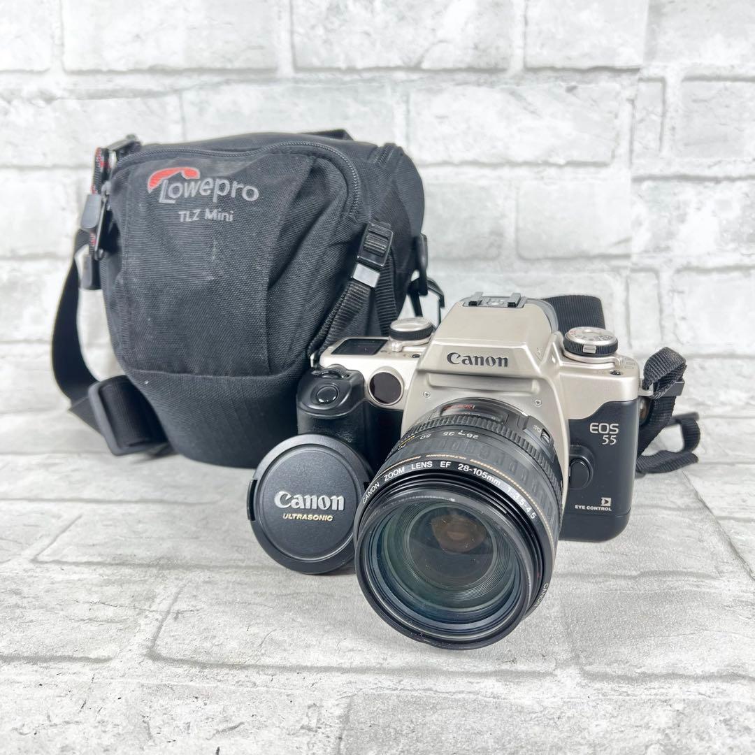Canon EOS55 レンズセット フィルムカメラ
