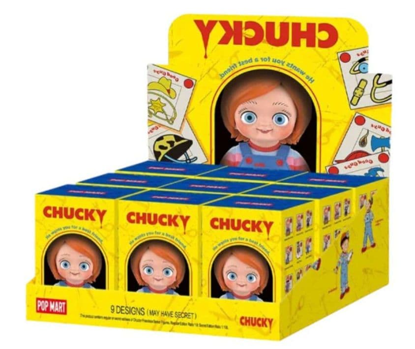チャッキー フランチャイズ　ポップマート　チャイルドプレイ アソート