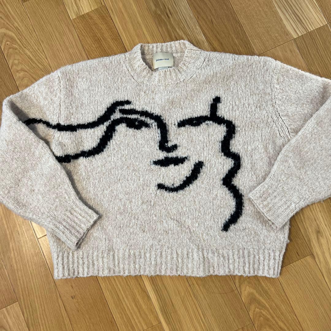 paloma wool アートデザイン ニットセーター