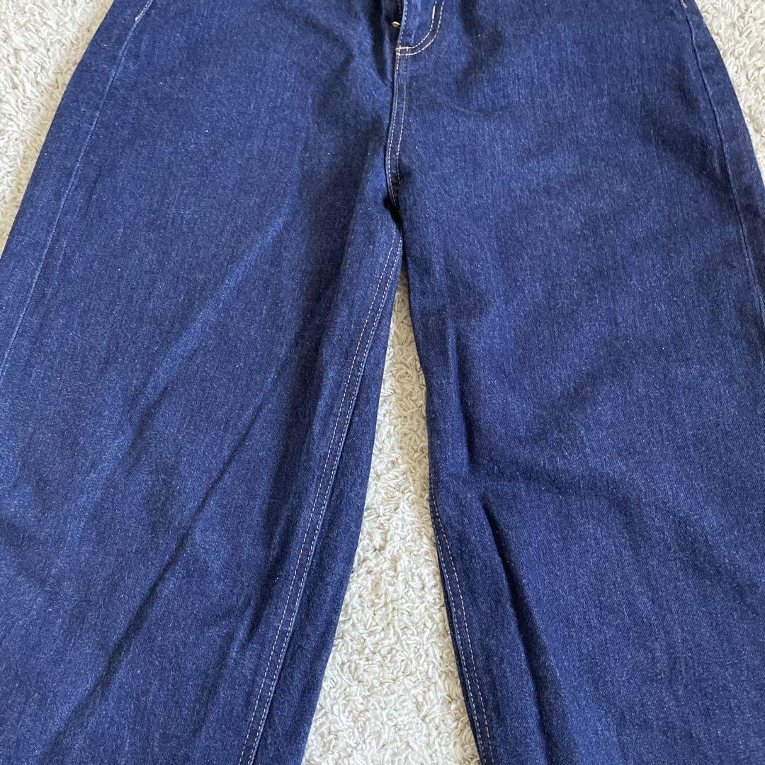 mizuiro ind ミズイロインド　ハイウェスト ワイドデニム　サイズ1