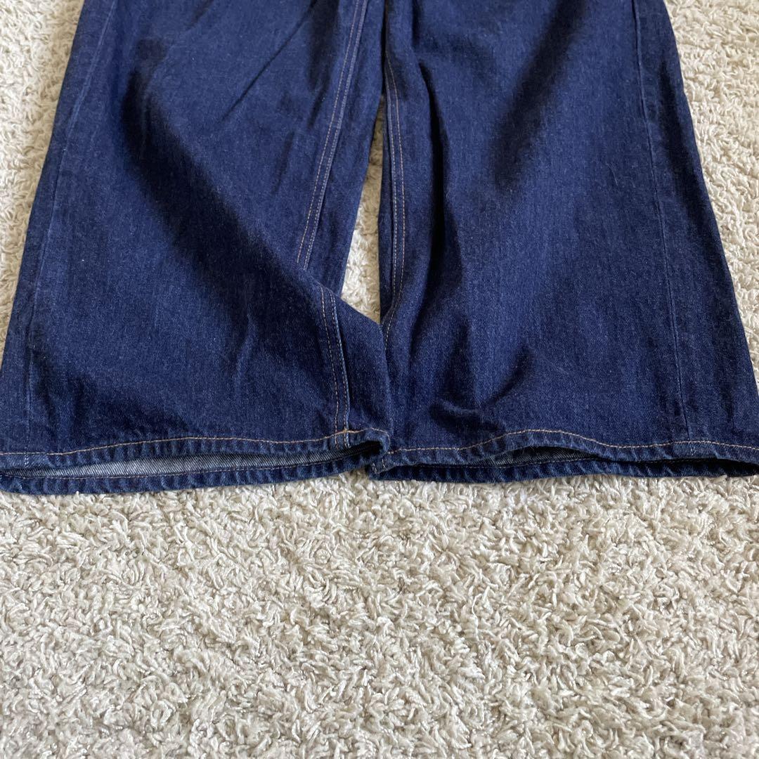 mizuiro ind ミズイロインド　ハイウェスト ワイドデニム　サイズ1