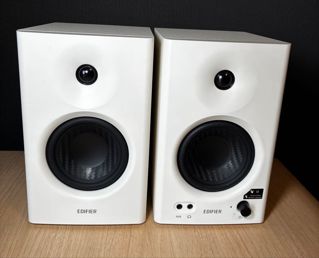 Edifier MR4 モニタースピーカー ホワイト