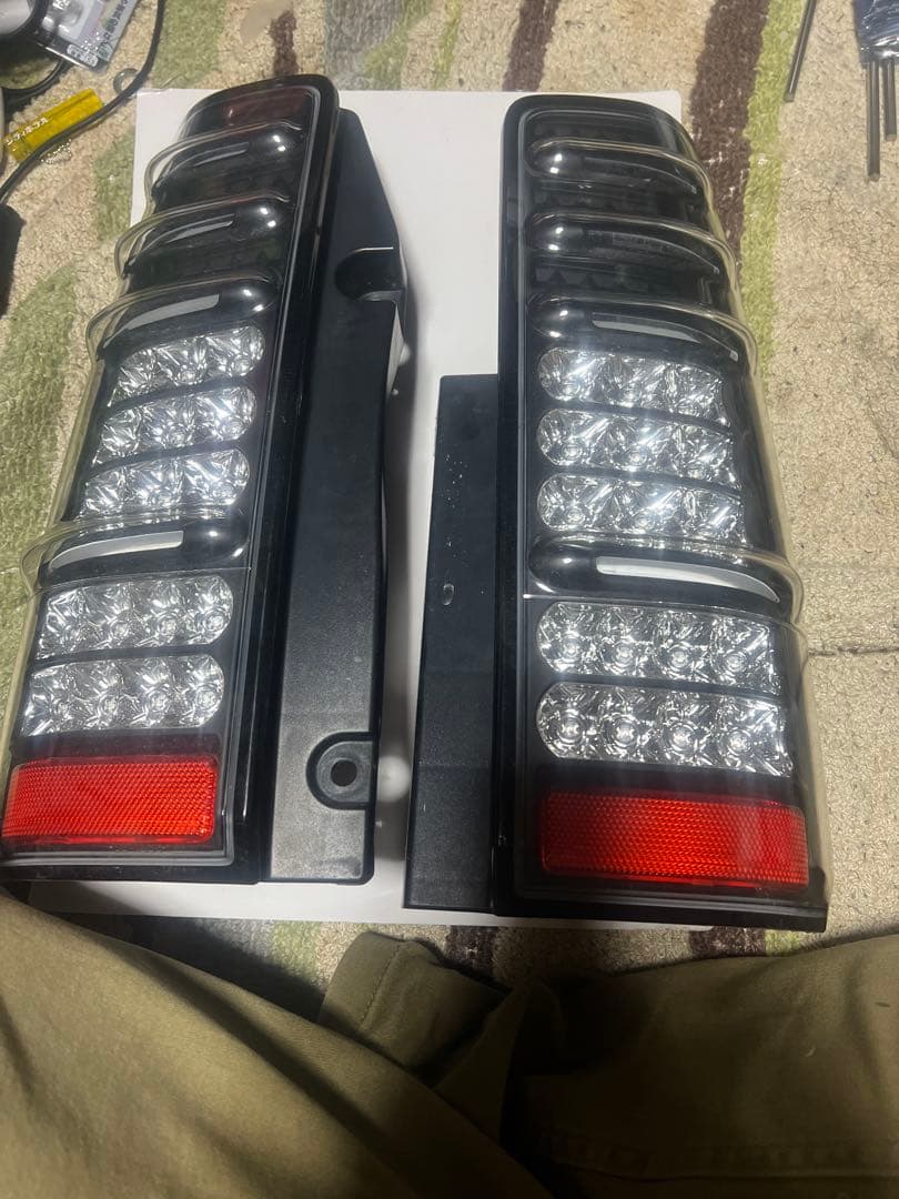 LEDテールランプ クリア・ブラック ジムニーJB23エムブロ