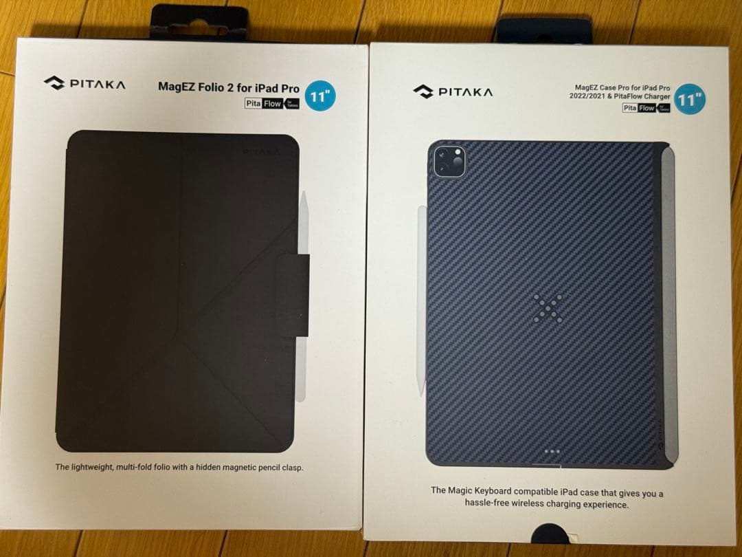 PITAKA MagEZ Folio 2 ＆ Pita Flow charger