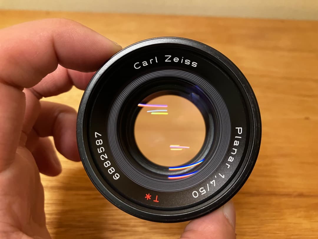 【kamesan】contax Carl Zeiss Planar