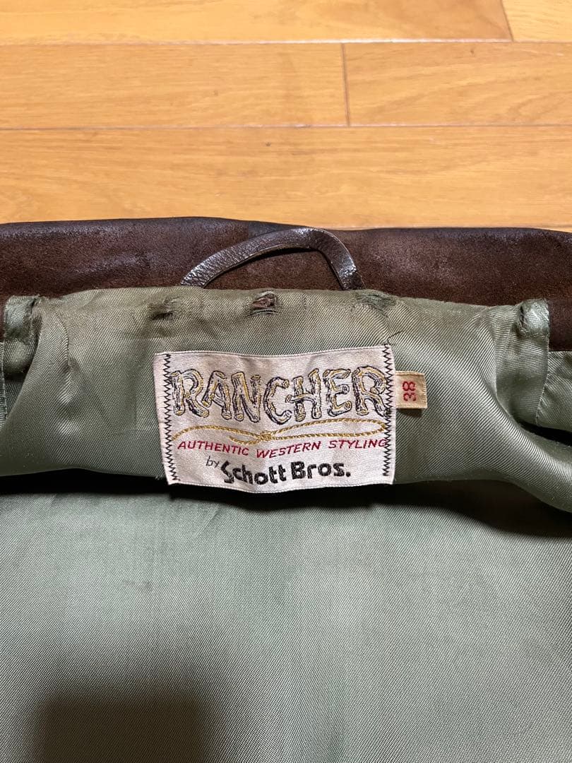RANCHER by Schott Bros スエードジャケット