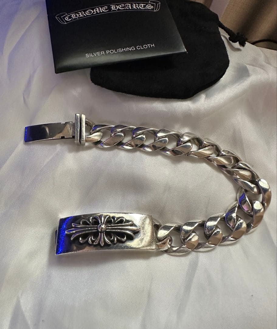 ✨クロムハーツ　フローラルID ブレスレット