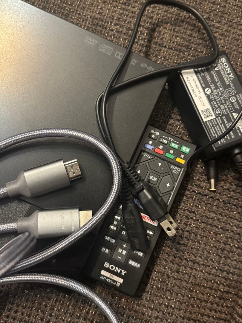 SONY ソニー BDP-S1500 ブルーレイディスク／DVDプレーヤー