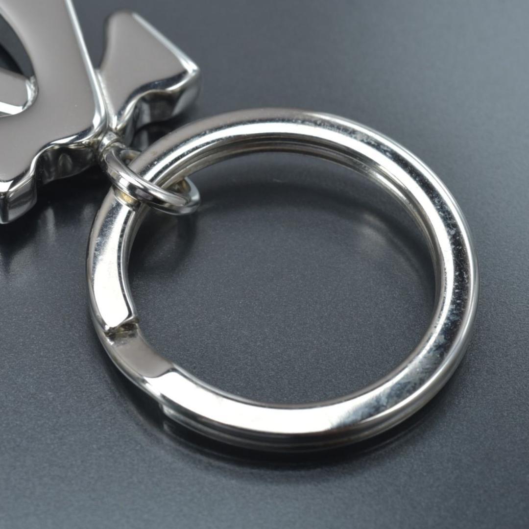 美品 カルティエ Cartier 2Cモチーフ キーリング 箱付 キーホルダー