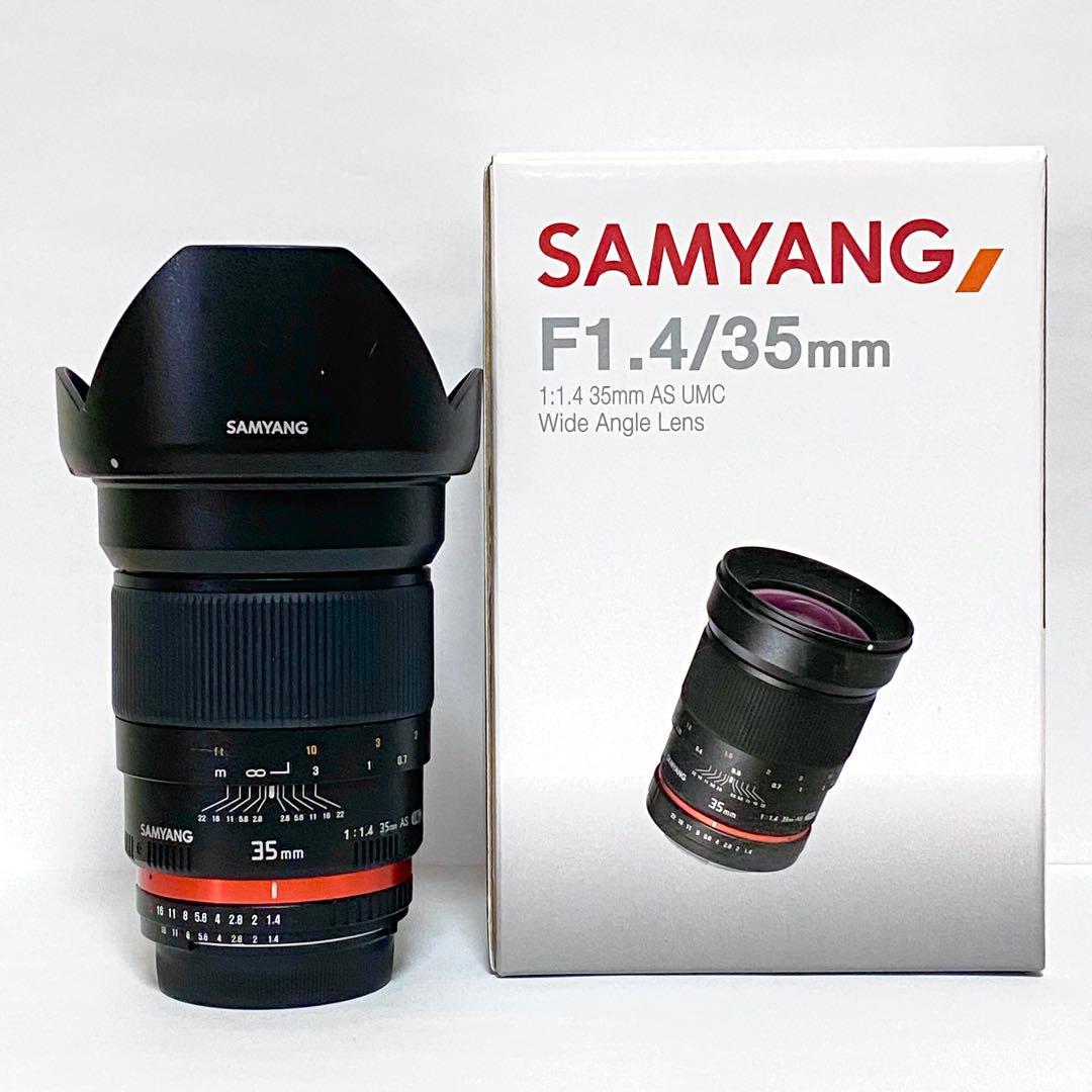 SAMYANGサムヤン単焦点 F1.4 35mm