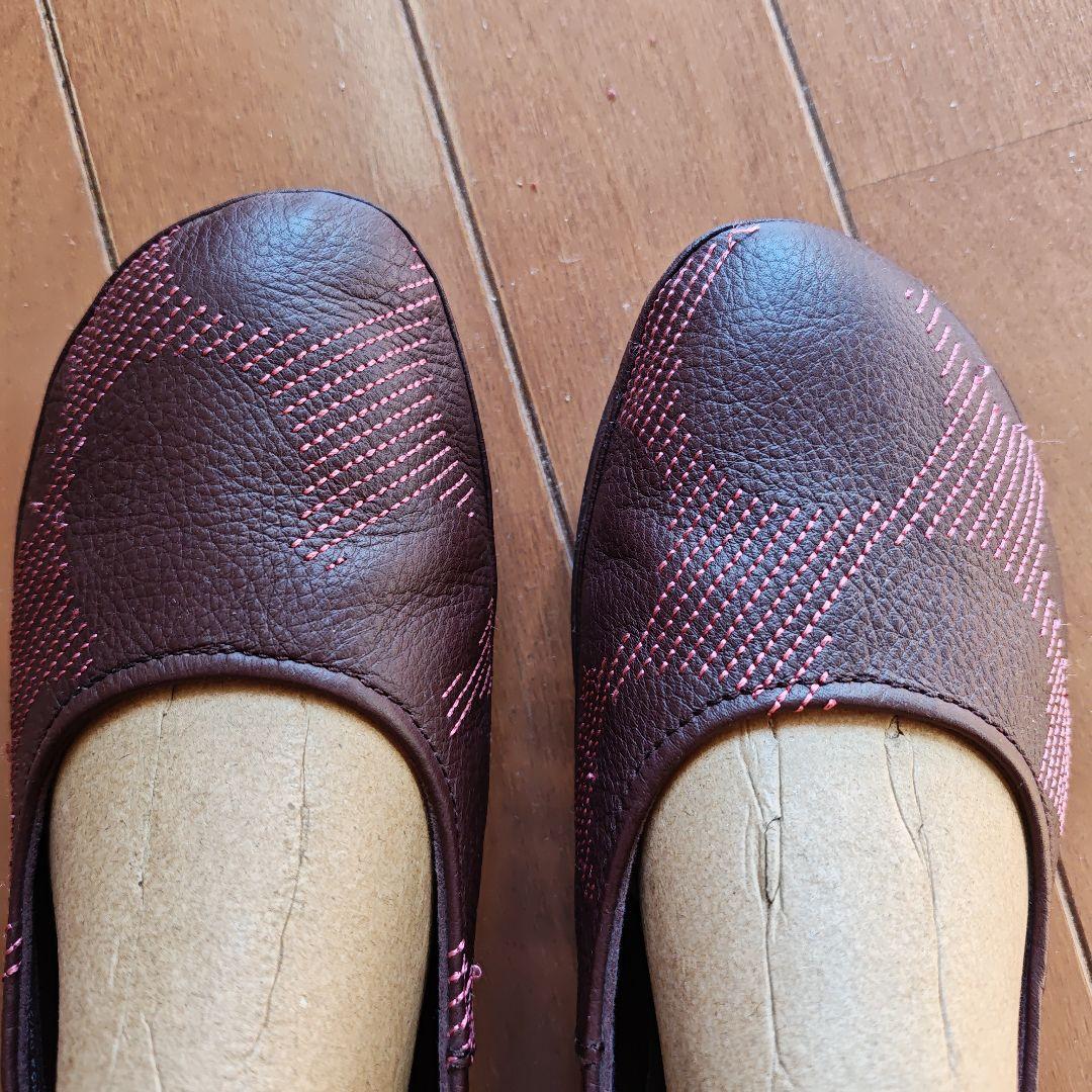 TWINZ CAMPER パンプス　カンペール　レディース　本革　美品