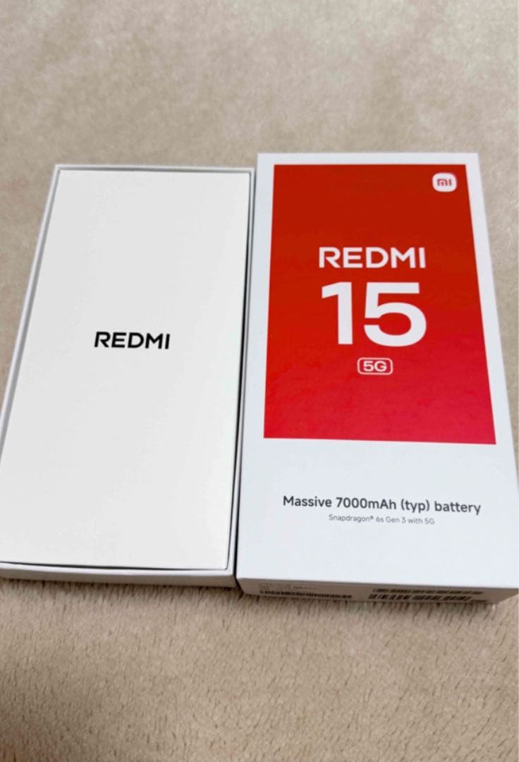 REDMI 15 5G ミントグリーン 本体