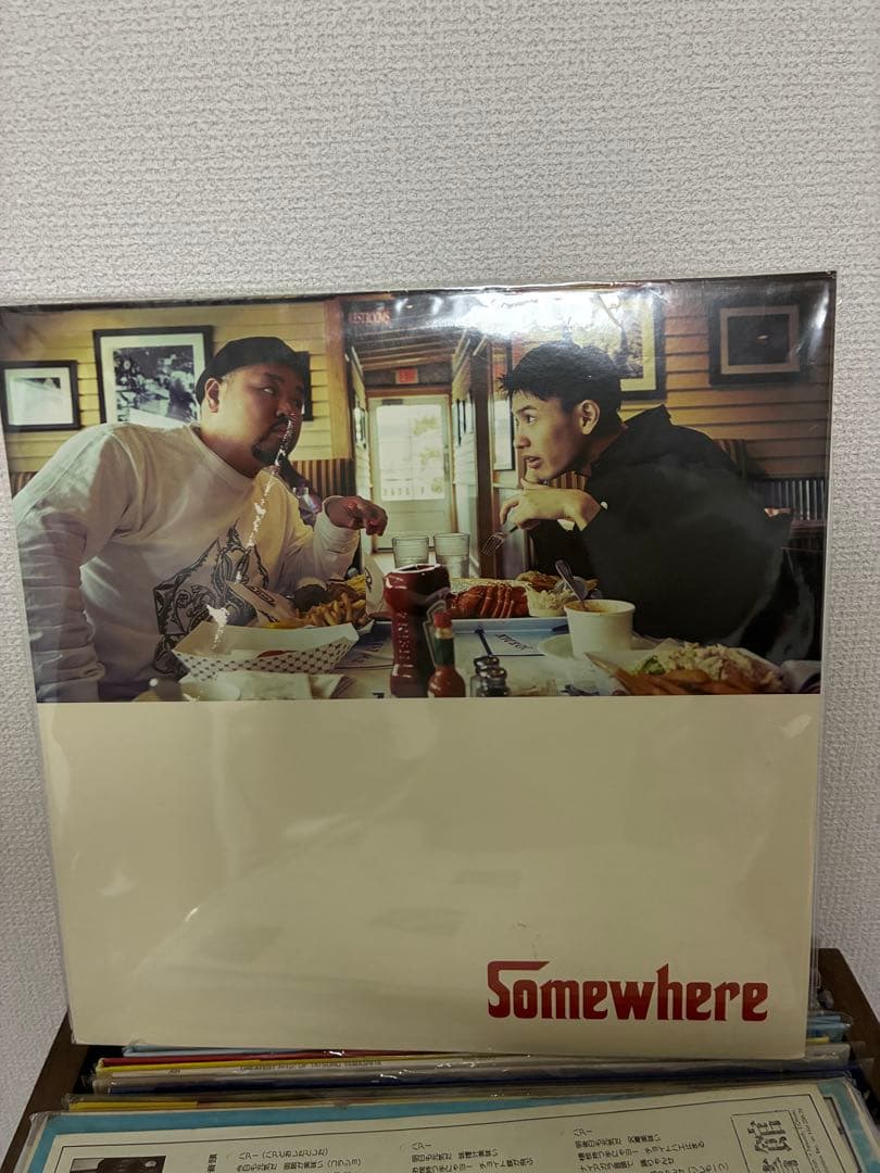 C.O.S.A. × KID FRESINO Somewhere レコード