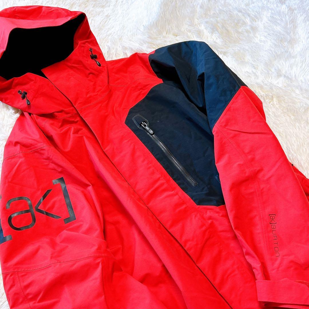 バートン BURTON AK ゴアテックス スノボウェア　M　レッド