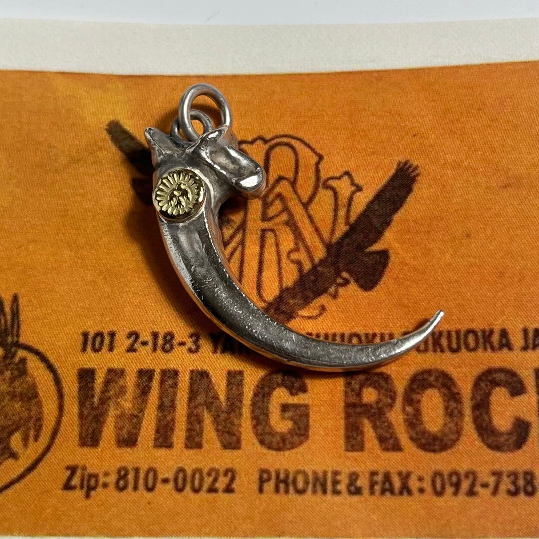 ウイングロック　k18メタル付クロー　wingrock