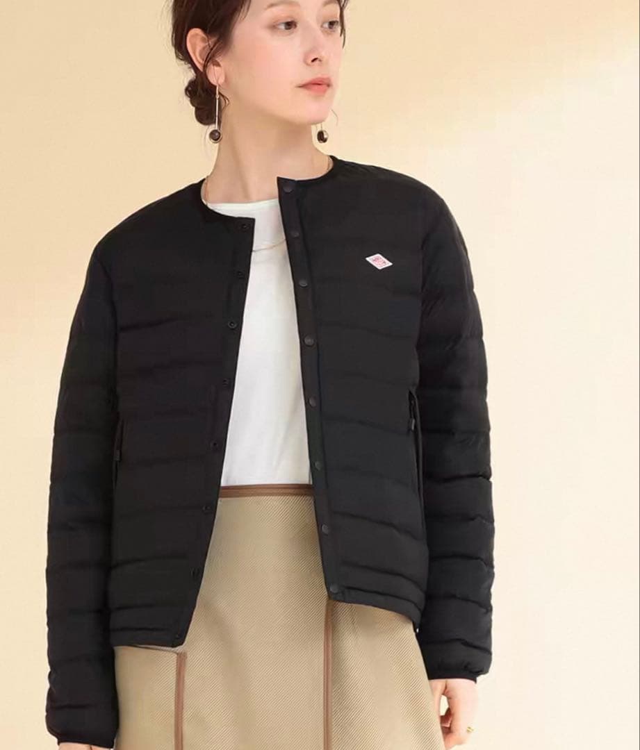 【yk★様】新品 Dantonダントン インナーダウン ジャケット　ブラックM