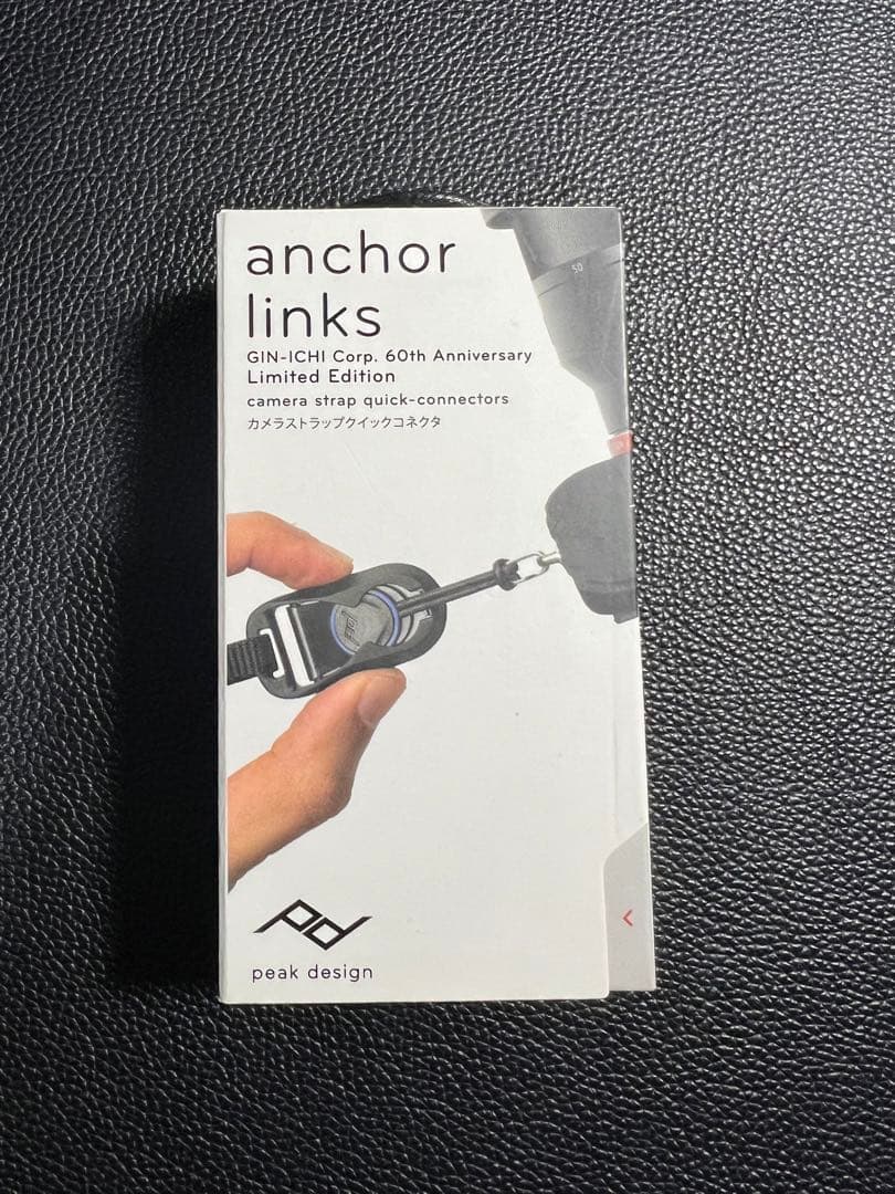 新品　未開封ピークデザイン　peak design 銀一　アンカーリンクス