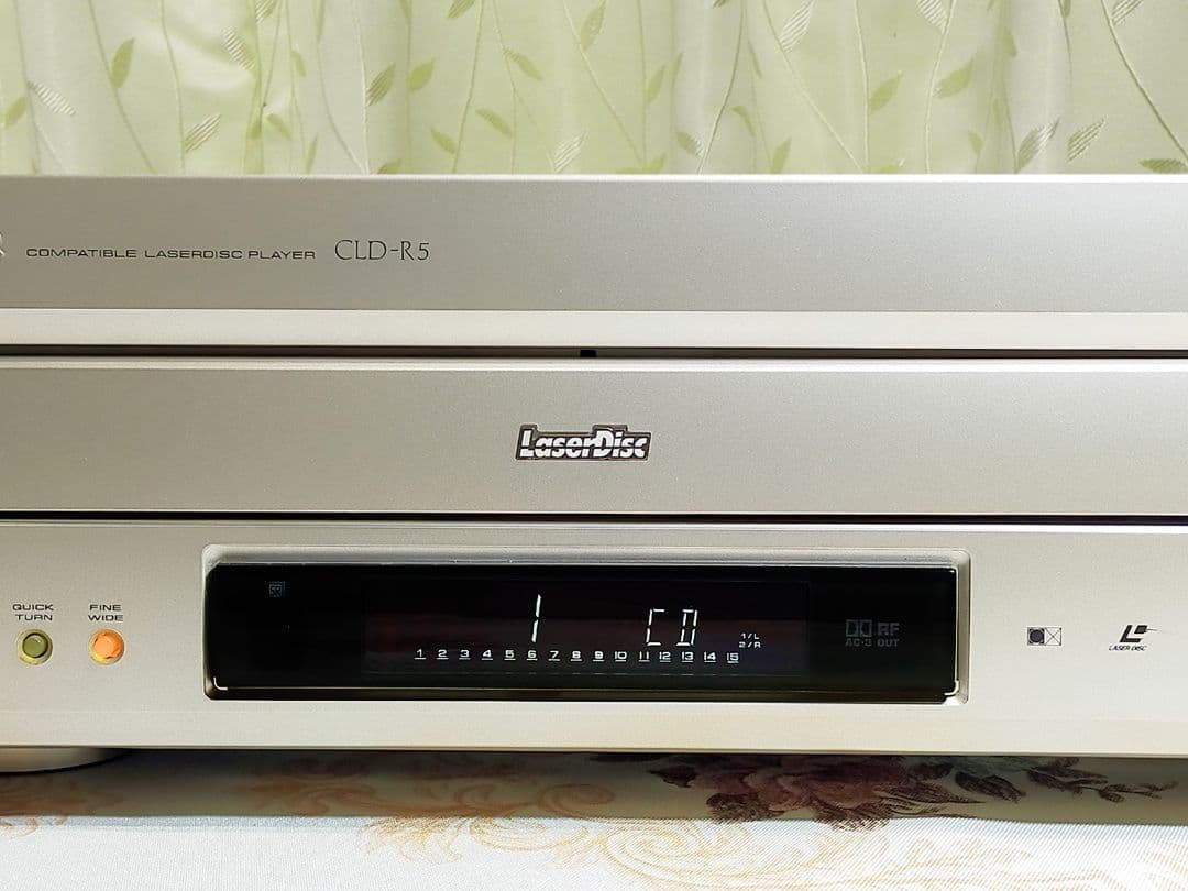 ♪CLD−R5　パイオニア両面再生LDプレイヤー メンテナンス済　動作保証♪