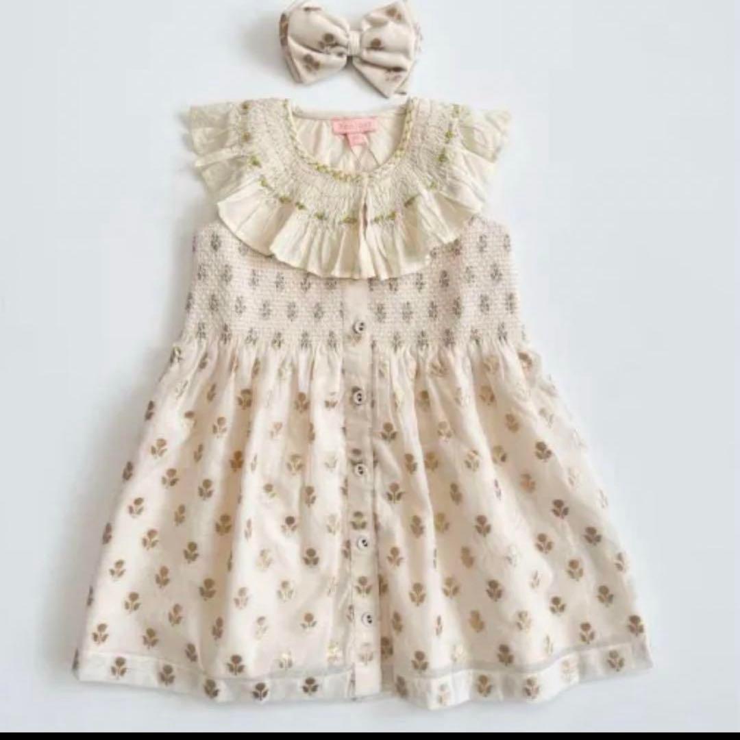 bonjour diary 6y ワンピース　ノースリーブ