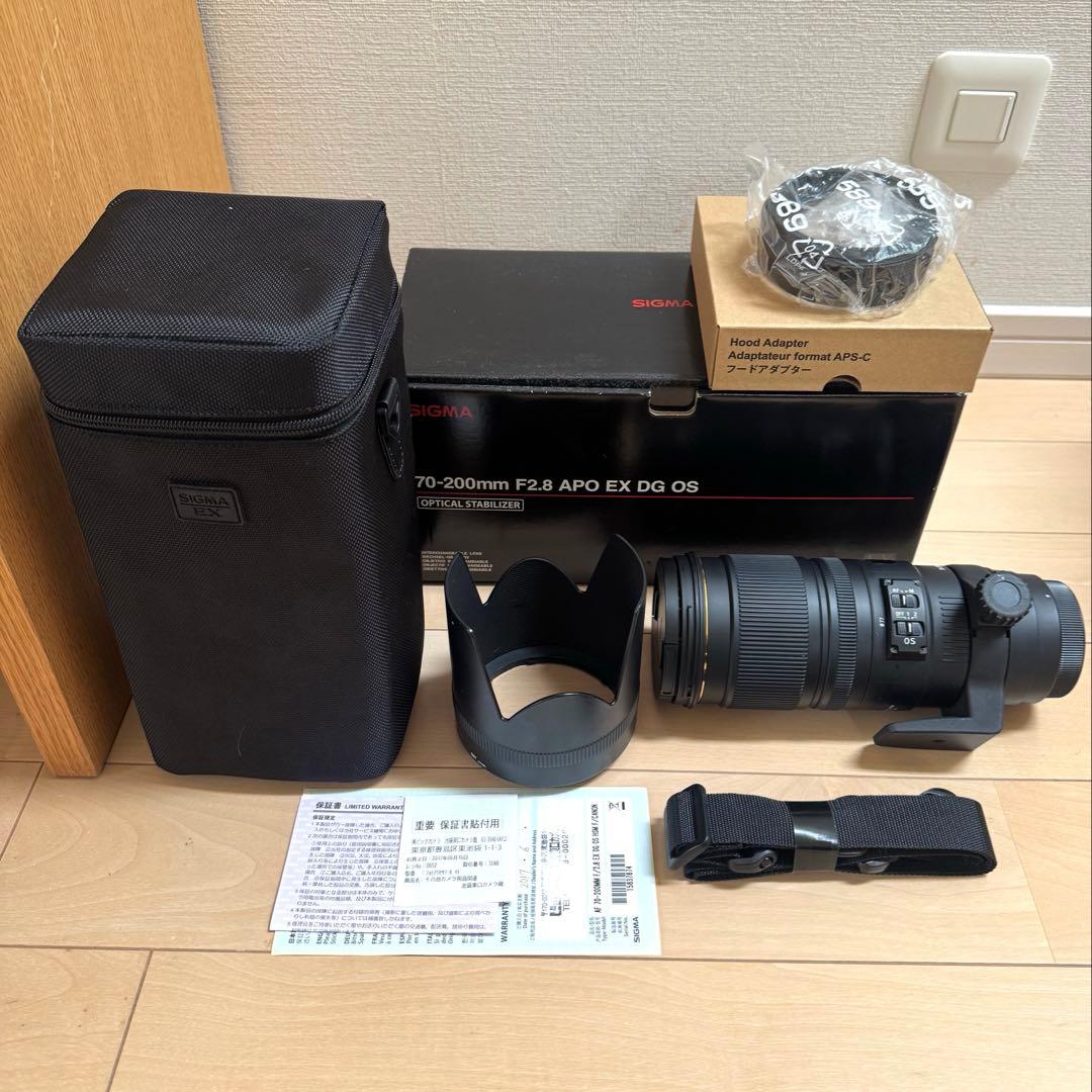 シグマ APO 70-200mm F2.8 EX DG OS HSM キヤノン用