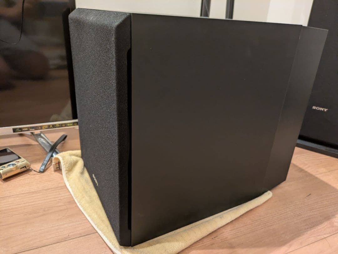 24年7月購入の箱付き。SONY SA-CS9 サブウーファー