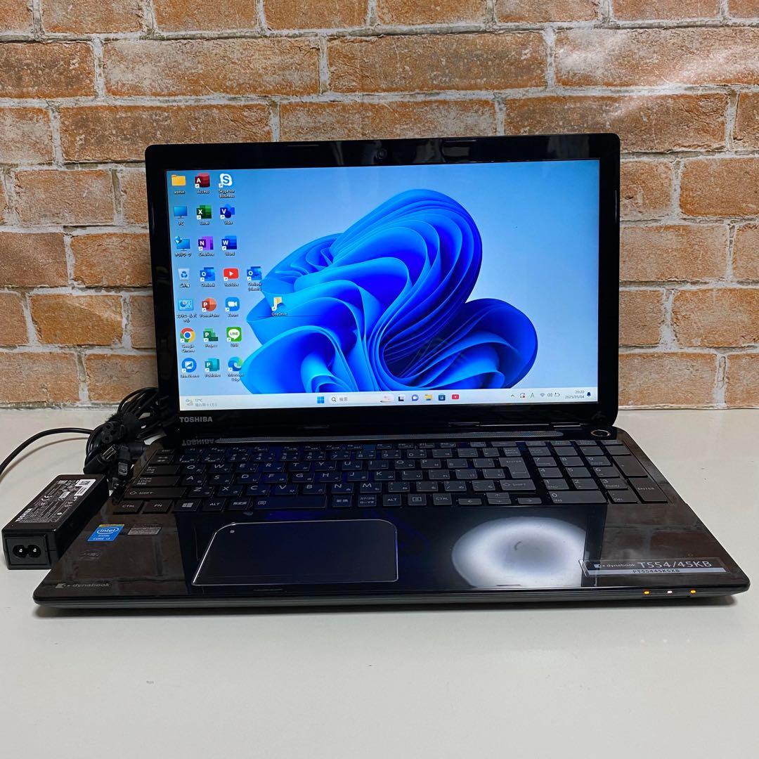 TOSHIBAノート PC Windows 11Pro オフィス2024年