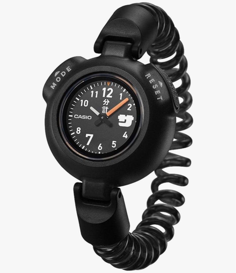 CASIO サ時計 SAN-100H-1BJR ユニセックス ブラック