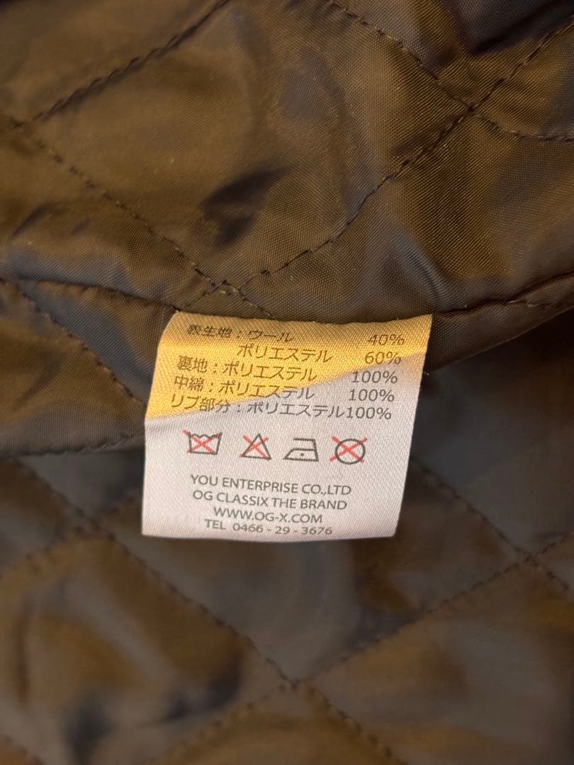 OG CLASSIX ウールジャケット 刺繍 Lサイズ 黒 ローライダー