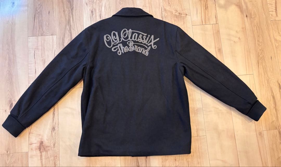 OG CLASSIX ウールジャケット 刺繍 Lサイズ 黒 ローライダー