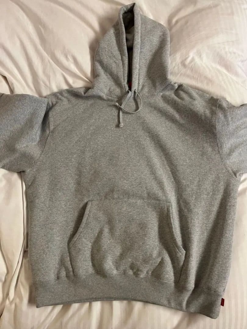 Supreme グレー フーディー パーカー