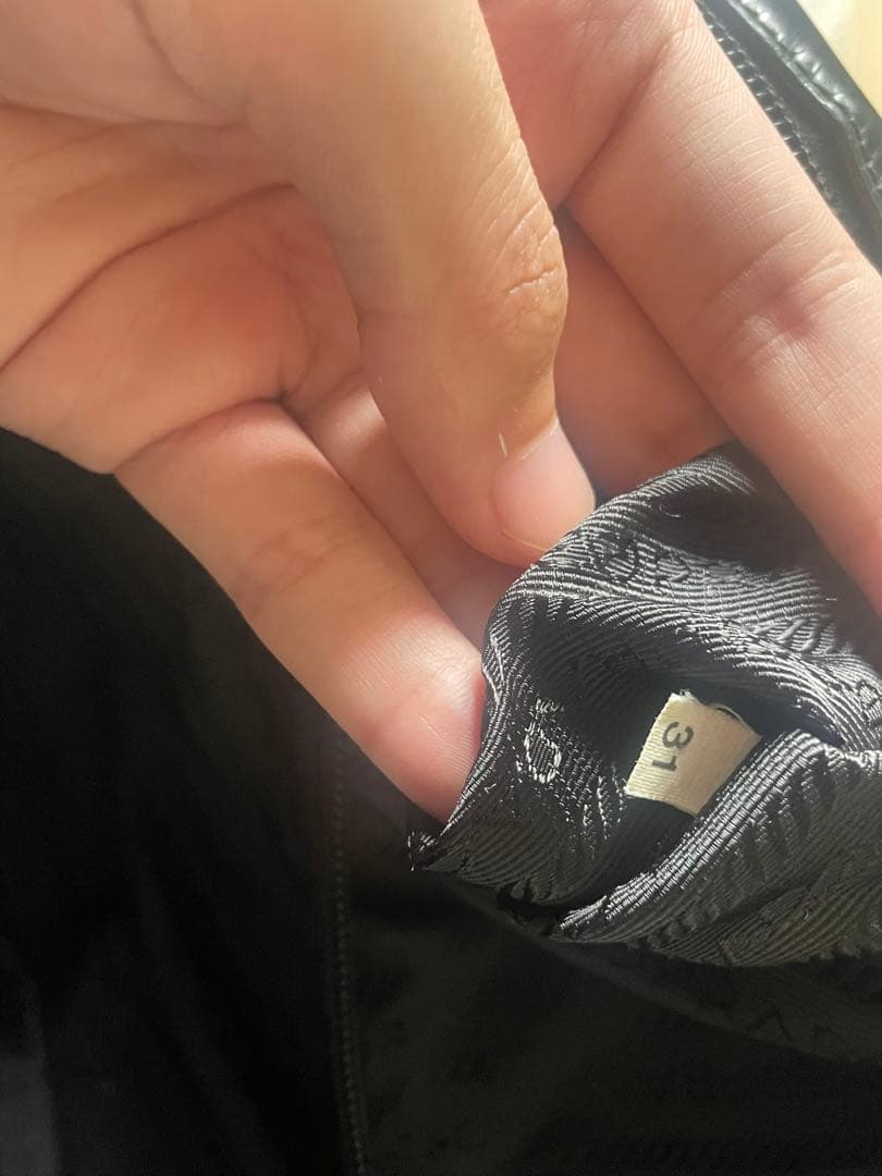 PRADA ブラック トートバッグ　ハンドバッグ