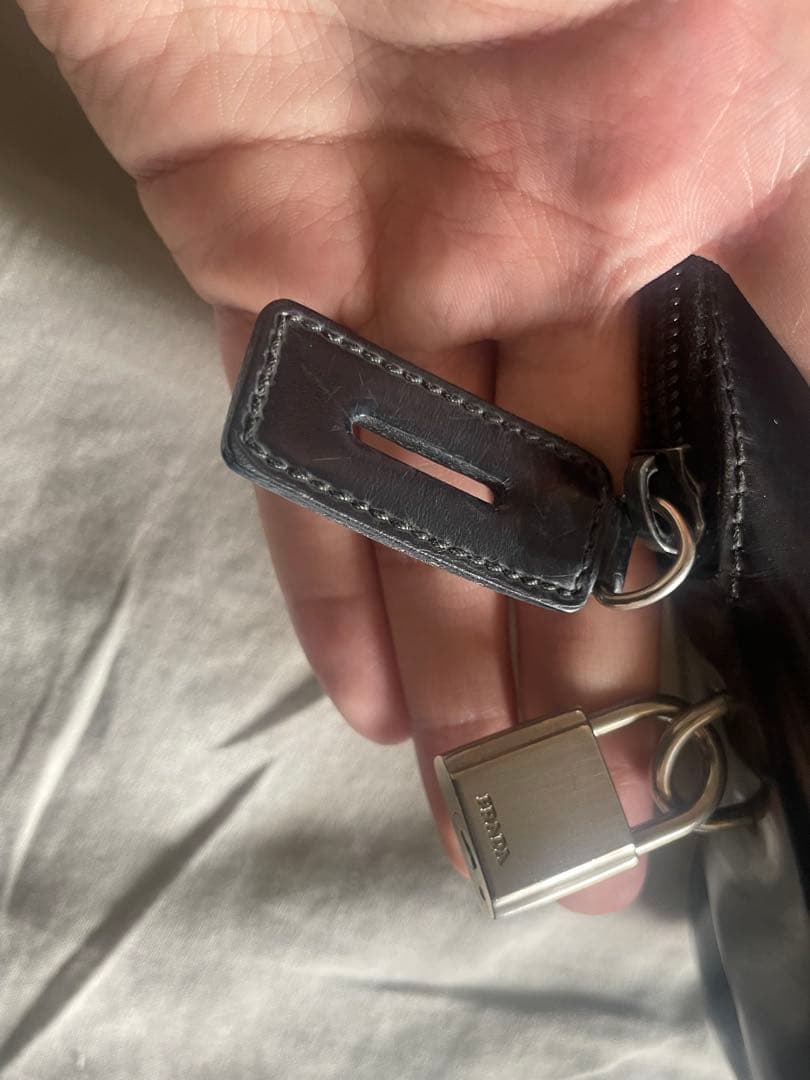 PRADA ブラック トートバッグ　ハンドバッグ