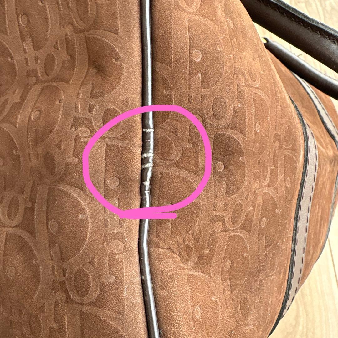 クリスチャンディオール トロッター ミニボストンバッグ