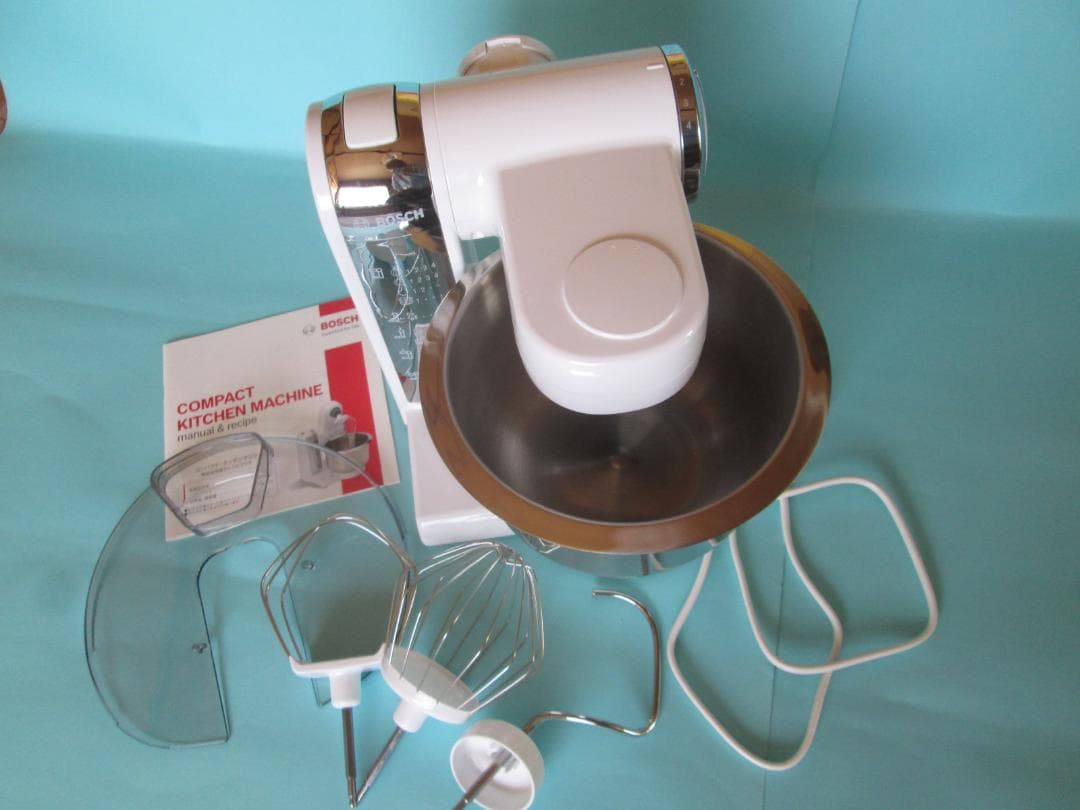 BOSCH　ボッシュコンパクトキッチンマシン　付属品元箱あり　パン・ケーキなどに