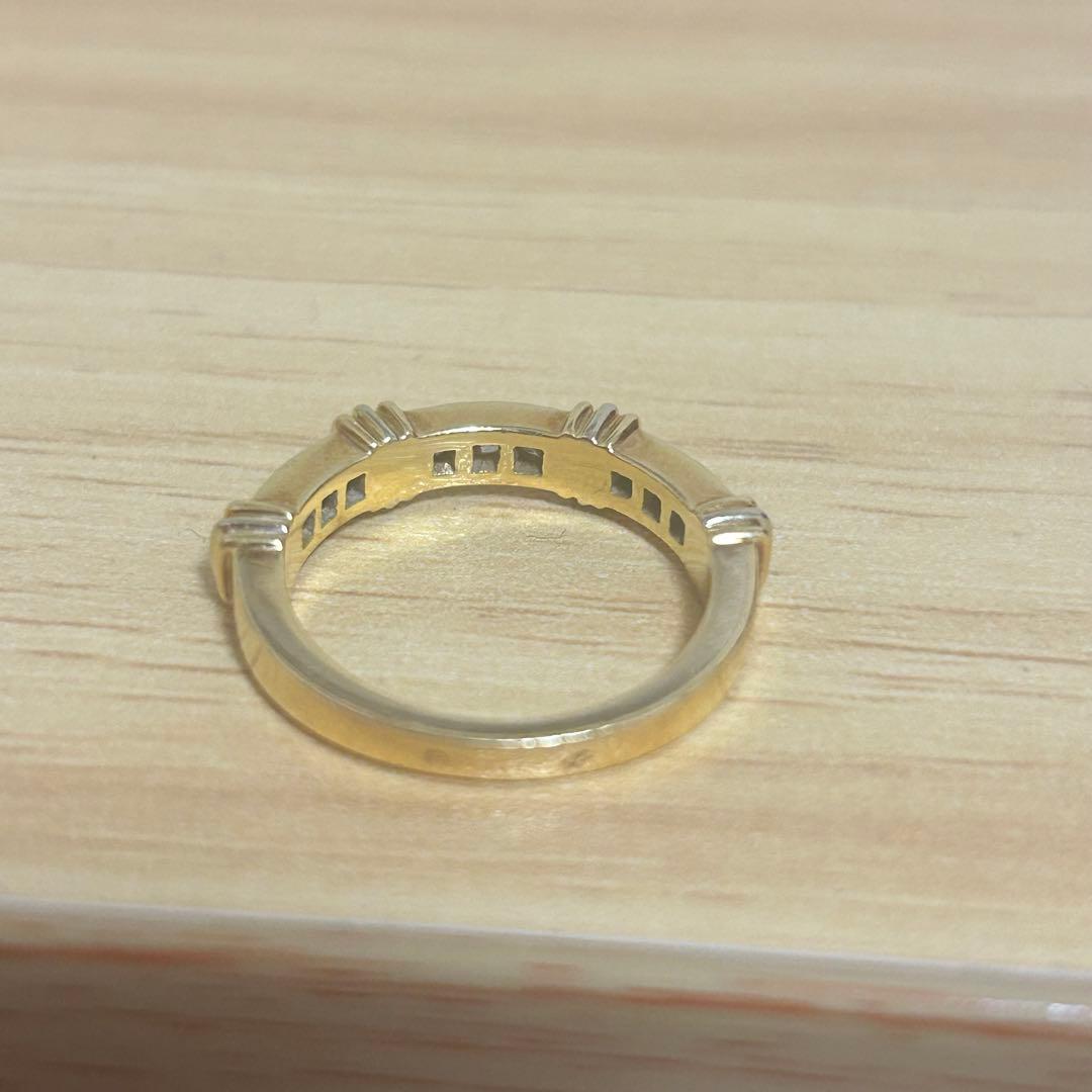 Cartier ゴールド サファイア ダイヤモンド リング