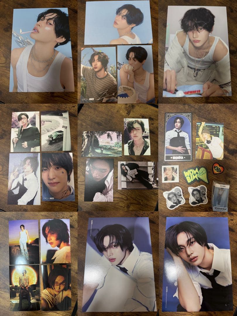 RIIZE ウォンビン　フォトカード　ポスター　セット