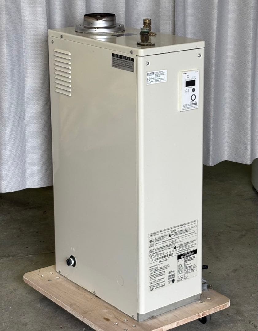 【長府 石油小型給湯機 IB-3865E 2015年製 瞬間給湯器】