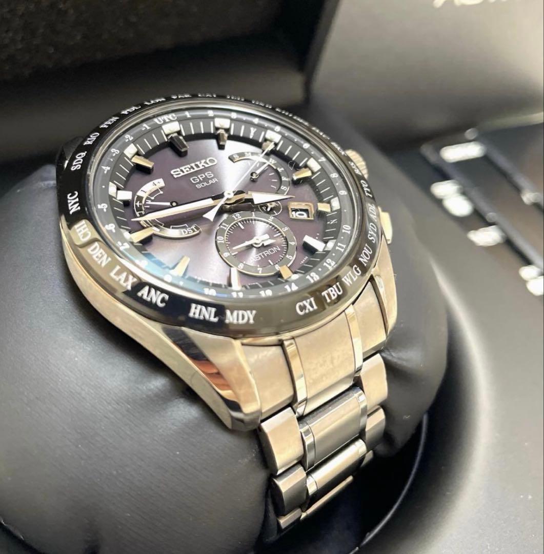 セイコーアストロン　SEIKO ASTRON GPS ソーラー 大谷翔平　美品