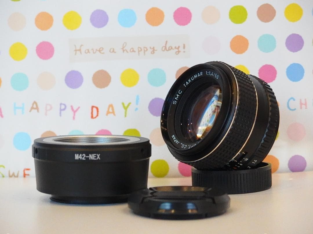 SMC Takumar 50mm F1.4 SONY Eマウントセット