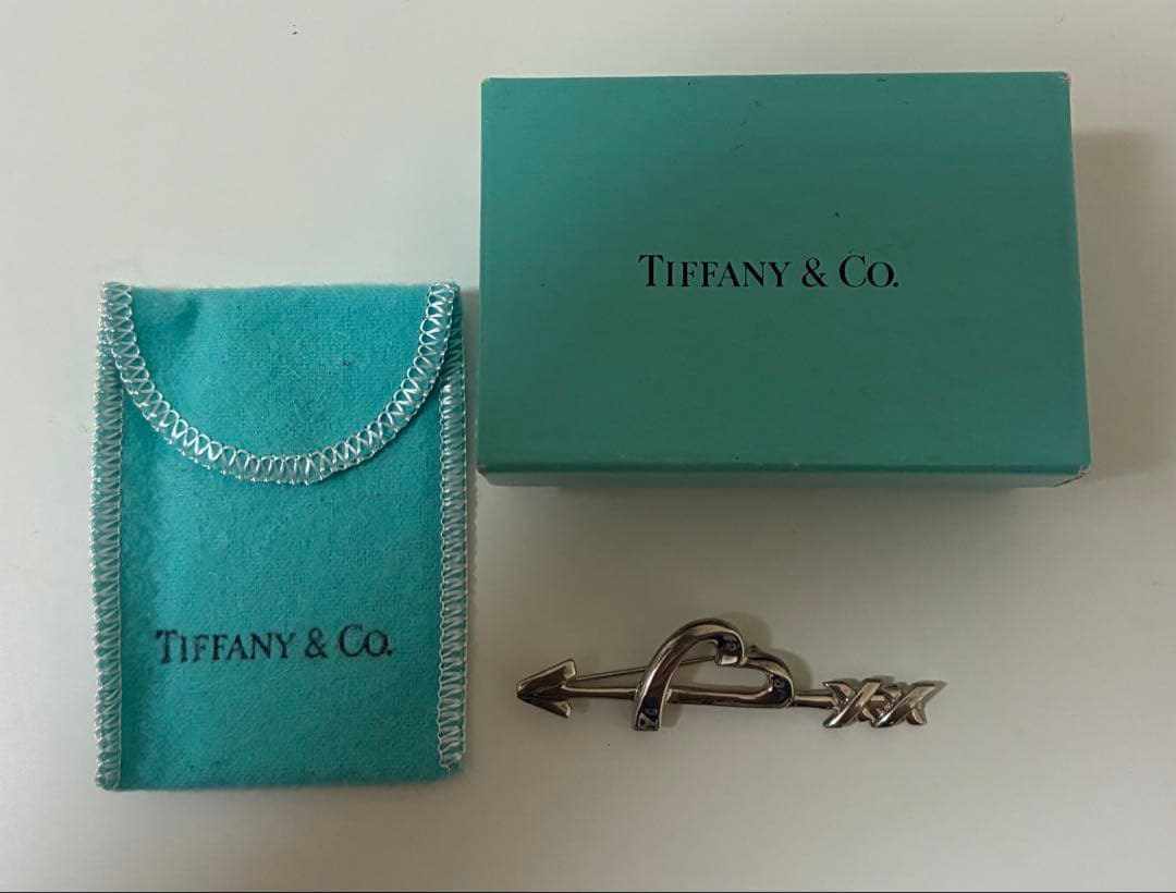 s*y様 Tiffany & Co. シルバーブローチ ハート　925