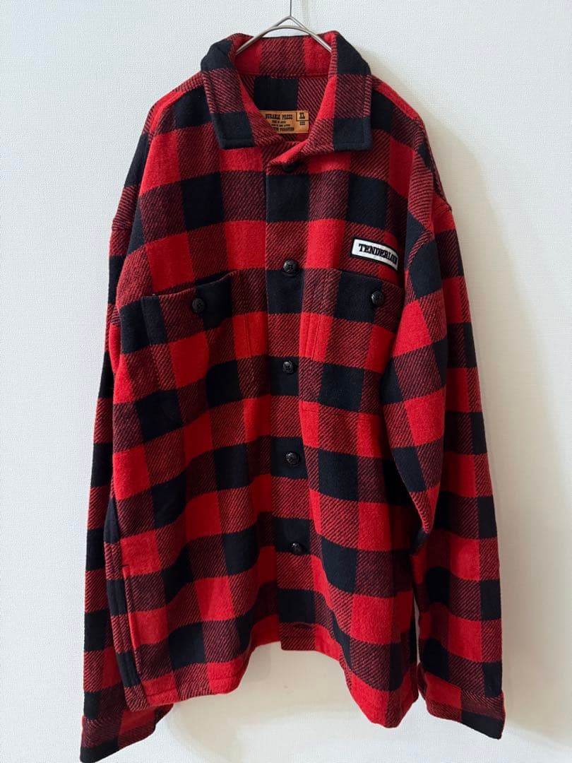 TENDERLOIN テンダーロイン バッファロー ジャケット 赤 レッド XL