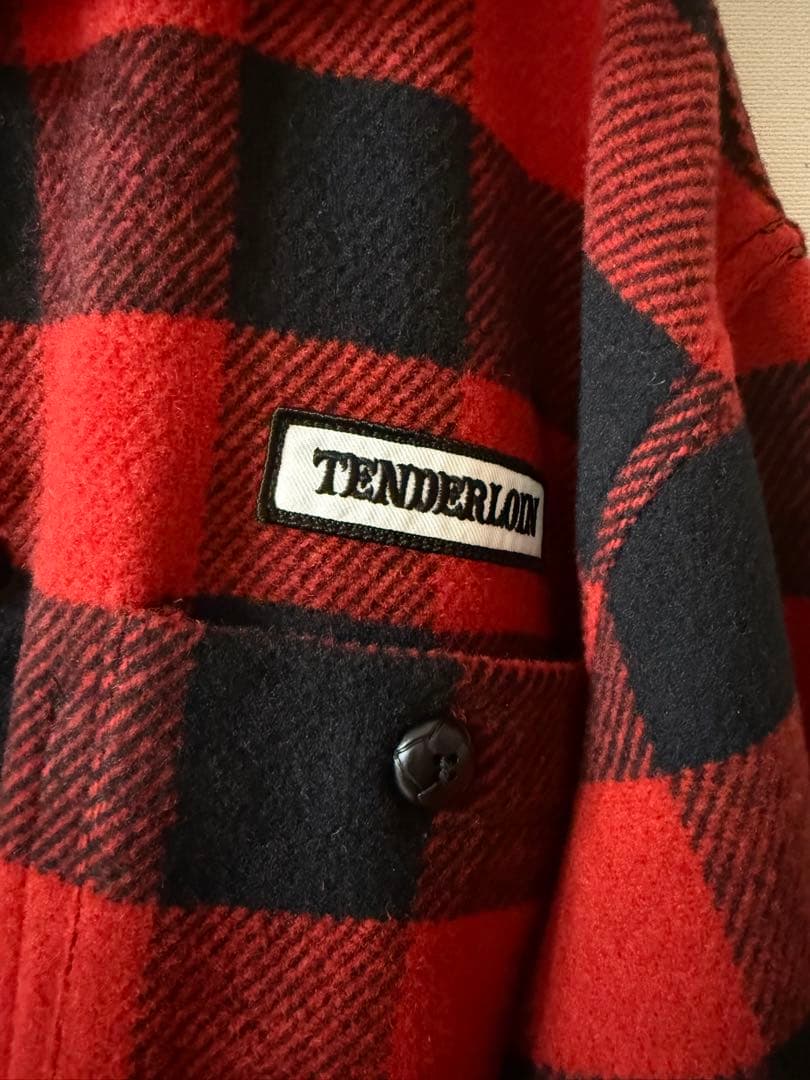 TENDERLOIN テンダーロイン バッファロー ジャケット 赤 レッド XL