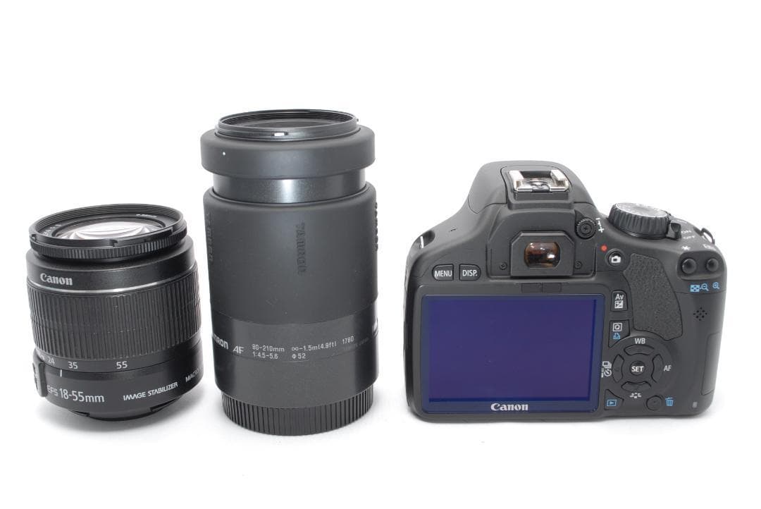 ✨運動会•紅葉撮影向け✨Canon Kiss X4 ダブルレンズ✨すぐに使える✨