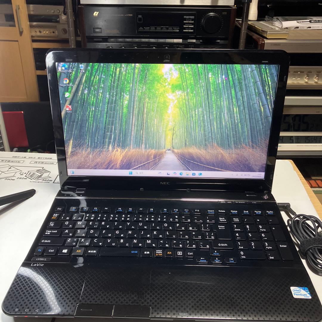 NEC L ave Windows11 core pentum SSD美品