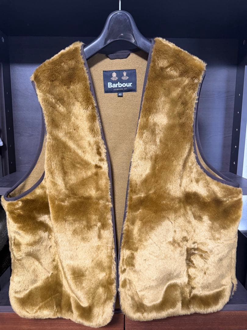 Barbour フリースベスト 未使用