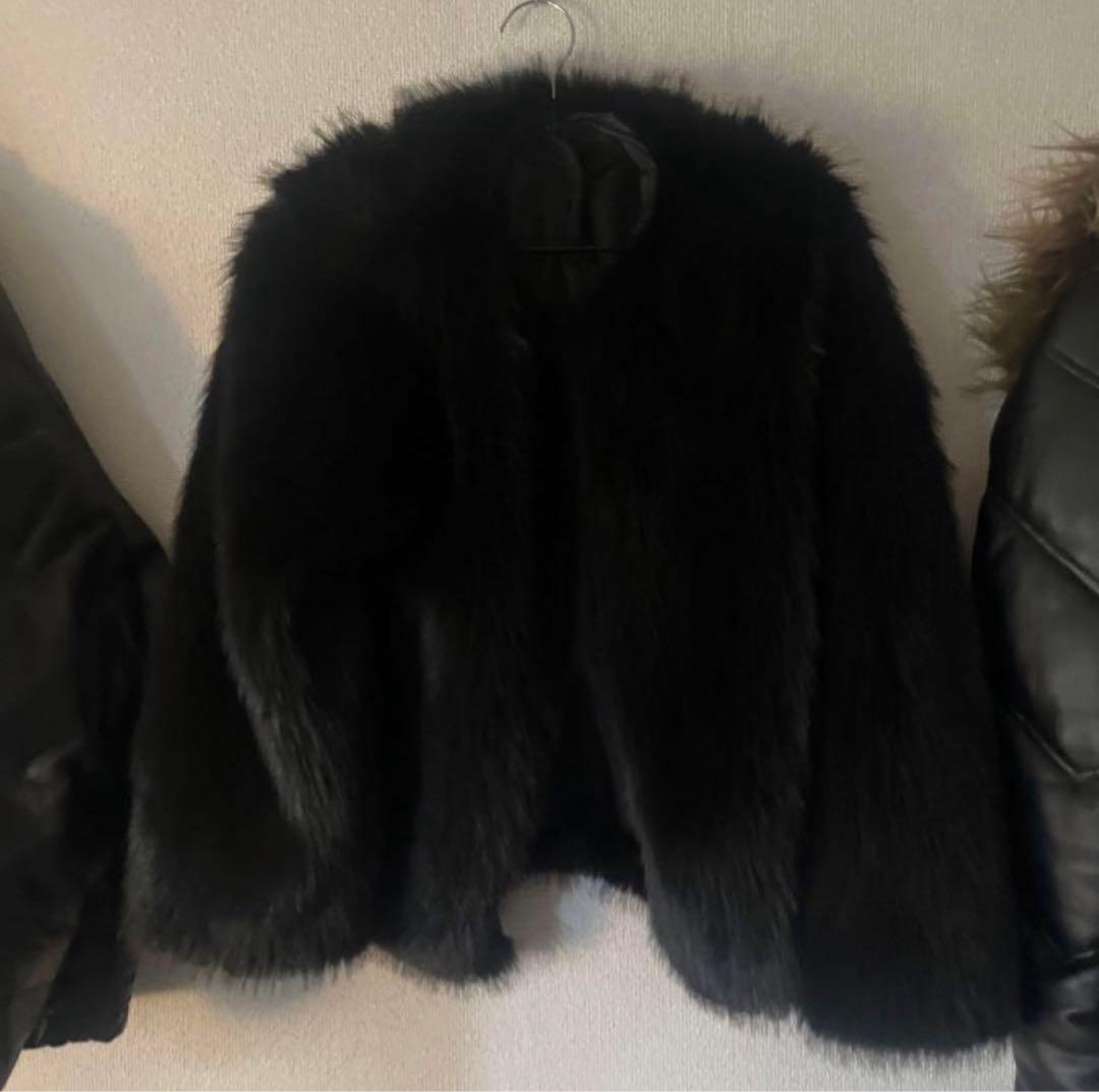 00s archive opium グランジ ファー ジャケット y2k 平成