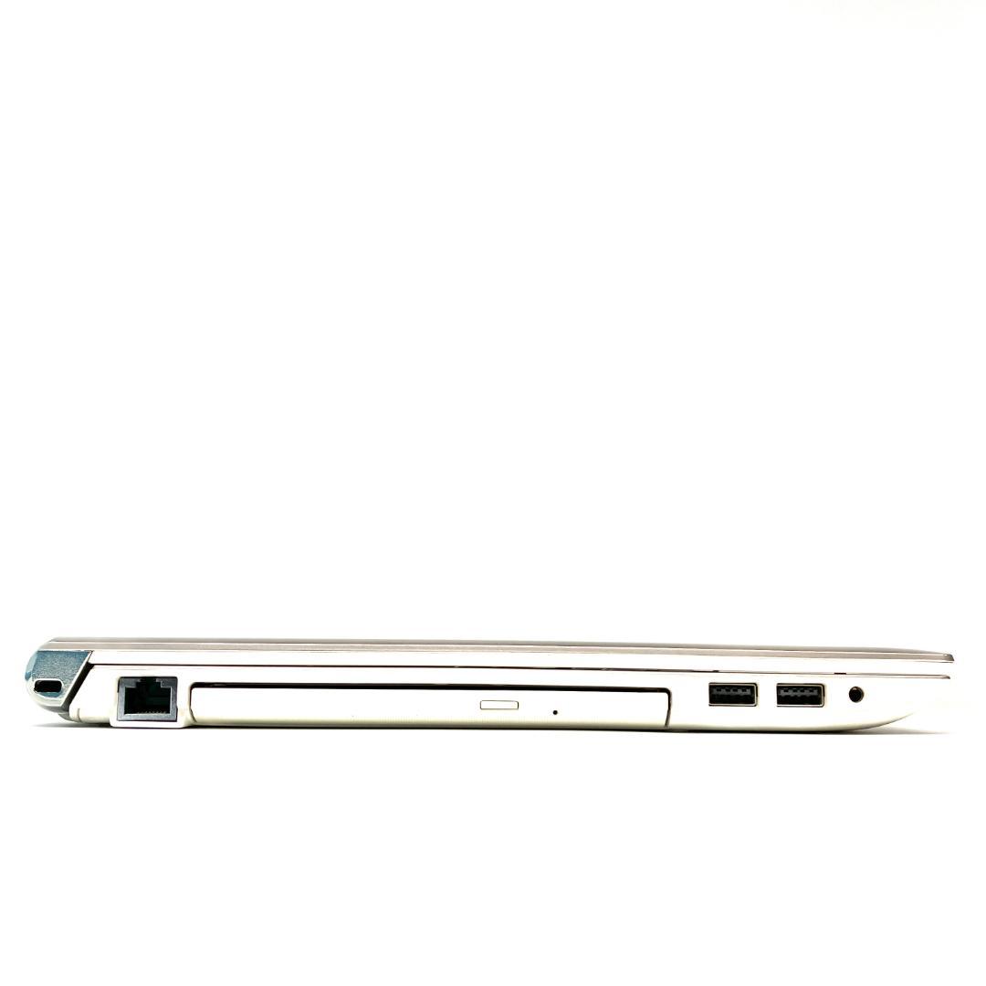 ★明瞭美彩画像★フルHD✨サクサクSSD 薄型 サテンゴールド ノートパソコン