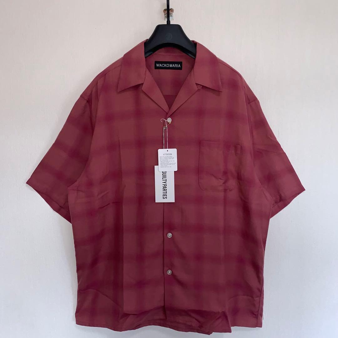 XL【WACKOMARIA】OMBRE CHECK S/S／新品タグ付／送料込